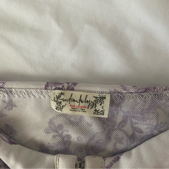 NWOT free people night rhythm bodysuit - Picture 6 of 8